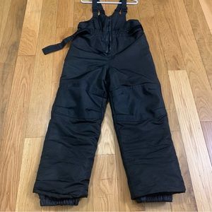 Kid's Cat & Jack Black Ski Bib Snow Suit Overalls Pants